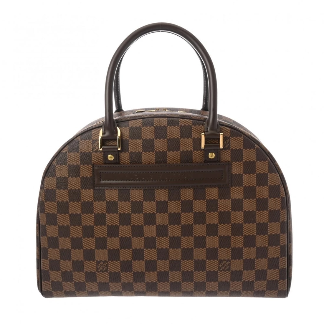 LOUIS VUITTON NOLITA DAMIER CANVAS BROWN HANDBAG: LOUIS VUITTON Nolita Damier canvas Brown Handbag Brand: LOUIS VUITTON Type/Style: Handbag Material: Damier canvas Color: Brown ? Gold Metal Size: H:about 10.2inch (Center) W:about 13.8inch D:about 5.7