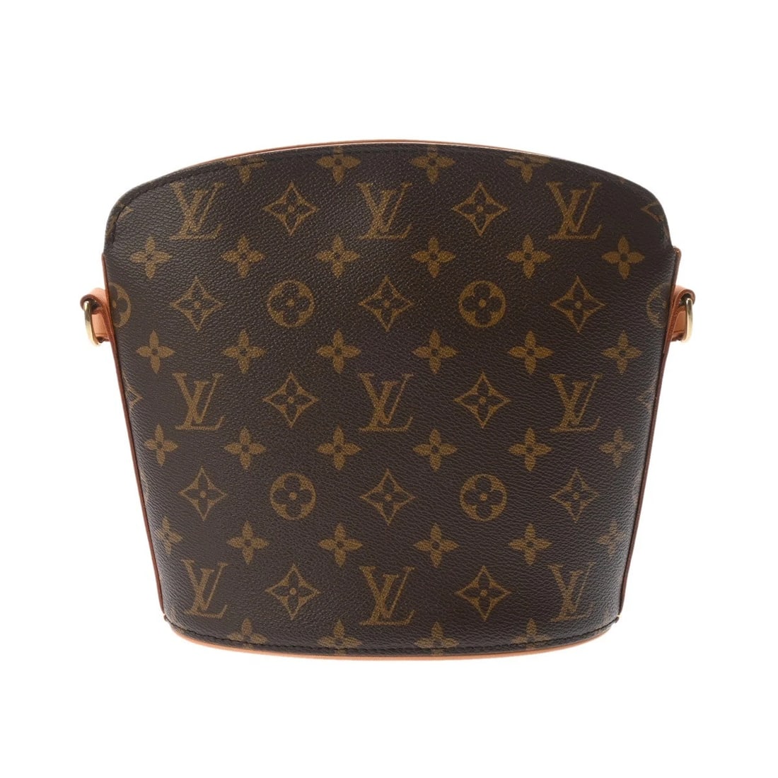 LOUIS VUITTON DROUOT MONOGRAM CANVAS BROWN SHOULDER: LOUIS VUITTON Drouot Monogram canvas Brown Shoulder Brand: LOUIS VUITTON Type/Style: Shoulder Bag Material: Monogram canvas Color: Brown Size: H:about 8.5inch (Center) W:about 7.9inch (Bottom) D:about