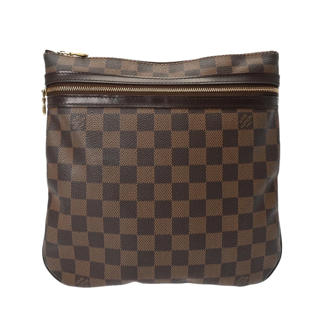 LOUIS VUITTON POCHETTE BOSPHORE DAMIER CANVAS BROWN: LOUIS VUITTON Pochette Bosphore Damier canvas Brown Brand: LOUIS VUITTON Type/Style: Shoulder Bag Material: Damier canvas Color: Brown Size: H:about 9.8inch W:about 10.2inch Accessories: None