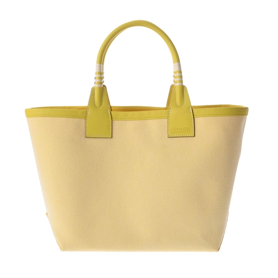 HERMES STEEPLE 25 TOWER ASH/VAUX SWIFT ECRU/JAUNE TOTE BAG: HERMES Steeple 25 Tower ash/Vaux Swift Ecru/Jaune Tote Bag Brand: HERMES Type/Style: Tote Bag Material: Tower ash/Vaux Swift Color: Ecru/Jaune Citron/Lime Size: H:about 9.1inch W:about 9.8inch D:about