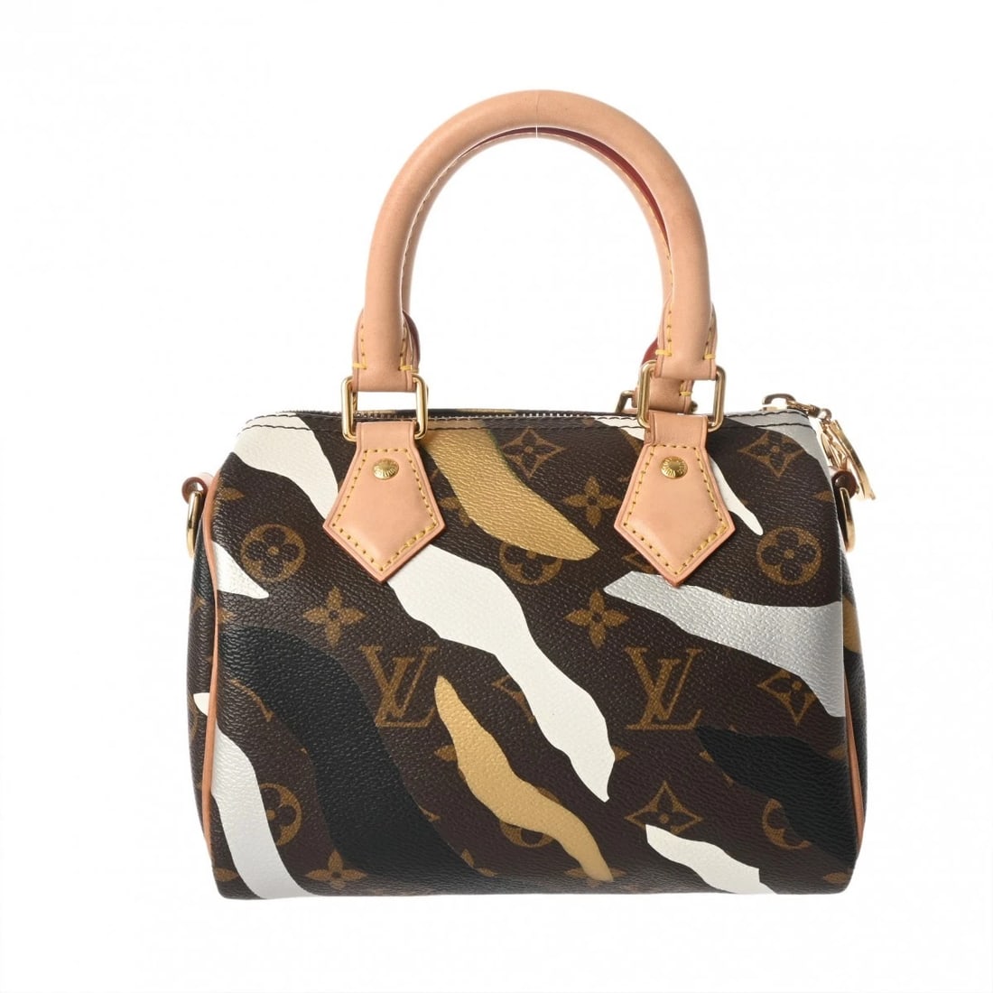 LOUIS VUITTON SPEEDY BB LEAGUE MONOGRAM: LOUIS VUITTON Speedy BB League Monogram Brand: LOUIS VUITTON Type/Style: Handbag Material: Monogram canvas Color: Brown Size: H:about 4.3inch W:about 6.3inch D:about 2.8inch Accessories: None