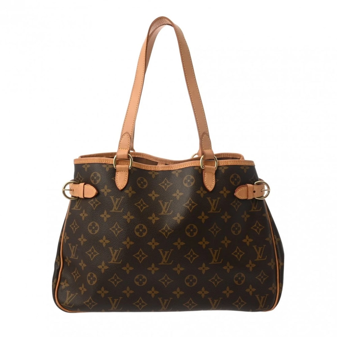 LOUIS VUITTON BATIGNOLLES MONOGRAM CANVAS BROWN: LOUIS VUITTON Batignolles Monogram canvas Brown Brand: LOUIS VUITTON Type/Style: Tote Bag Material: Monogram canvas Color: Brown ? Gold Metal Size: H:about 10.2inch W:about 14.6inch (maximum) D:about 