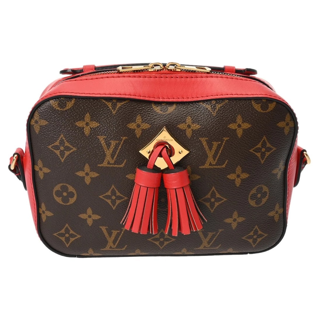 LOUIS VUITTON SAINTONGE MONOGRAM CANVAS COKLICO: LOUIS VUITTON Saintonge Monogram canvas Coklico Brand: LOUIS VUITTON Type/Style: Shoulder Bag Material: Monogram canvas Color: Coklico Size: H:about 5.5inch W:about 8.7inch D:about 2.8inch Accesso