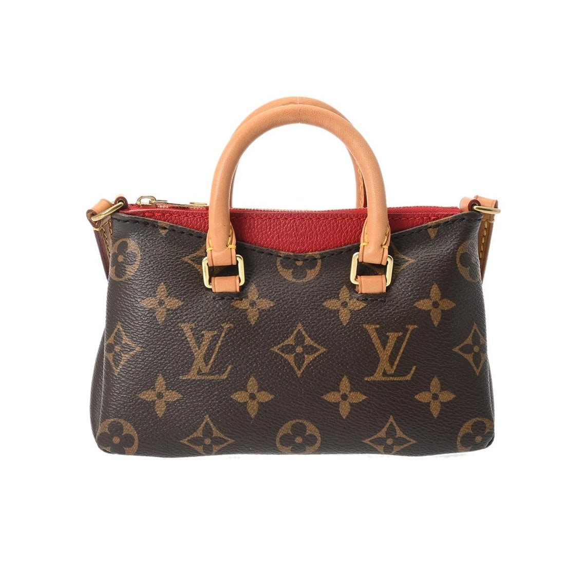 LOUIS VUITTON PALACE MONOGRAM CANVAS SLYS HANDBAG: LOUIS VUITTON Palace Monogram canvas Slys Handbag Brand: LOUIS VUITTON Type/Style: Handbag Material: Monogram canvas Color: Slys Size: H:about 4.3inch W:about 6.7inch D:about 2.4inch Accessories: