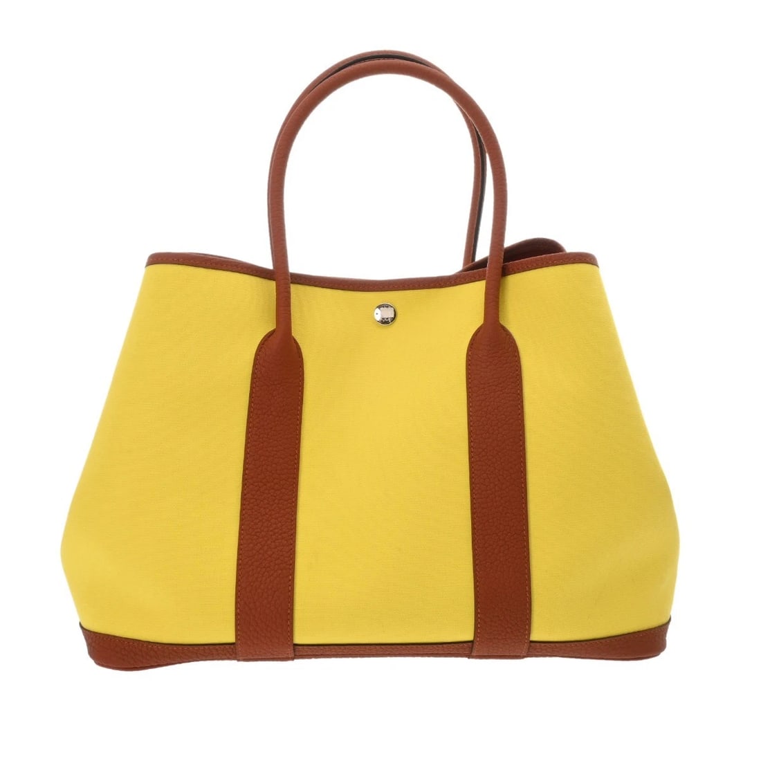 HERMES PM TOWAR OFFICIER/NEGONDA LIME/BROWN HANDBAG: HERMES PM Towar Officier/Negonda Lime/Brown Handbag Brand: HERMES Type/Style: Handbag Material: Towar Officier/Negonda Color: Lime/Brown ? SilverMetal Size: H:about 10.2inch W:about 14.2inch D:about 7