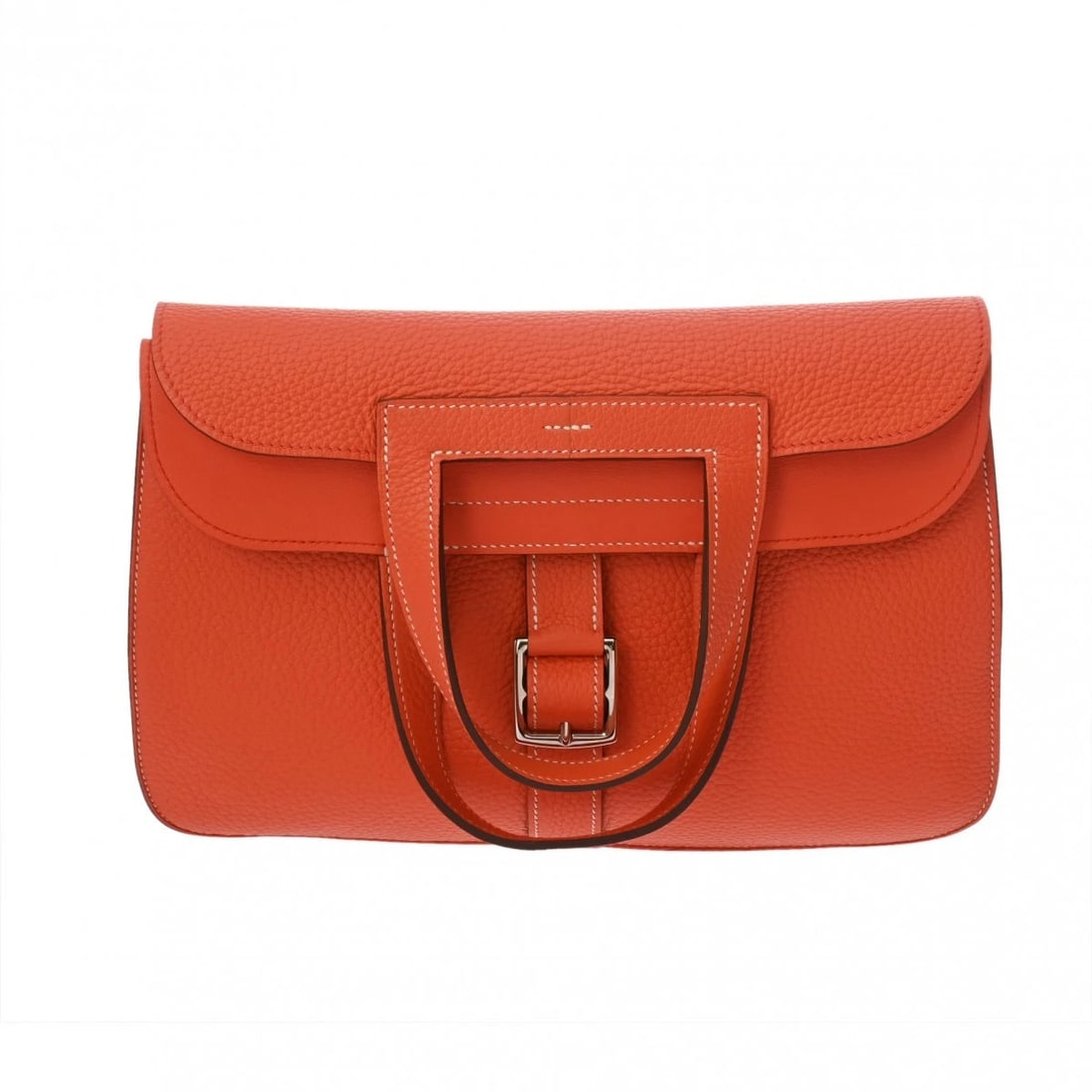 HERMES ARZAN 31 TAURILLON CLECE ORANGE HANDBAG: HERMES Arzan 31 Taurillon Clece Orange Handbag Brand: HERMES Type/Style: Handbag Material: Taurillon Clece Color: Orange ? SilverMetal Size: H:about 11.0inch (maximum) W:about 12.2inch D:about 3.7inch