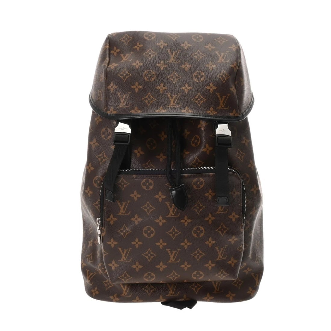 LOUIS VUITTON BACKPACK MONOGRAM MACACER MONOGRAM CANVAS BLACK: LOUIS VUITTON Backpack Monogram macacer Monogram canvas black Brand: LOUIS VUITTON Type/Style: Backpack ?? Daypack Material: Monogram canvas Color: black Size: H:about 17.7inch (maximum) W:about 11.8i