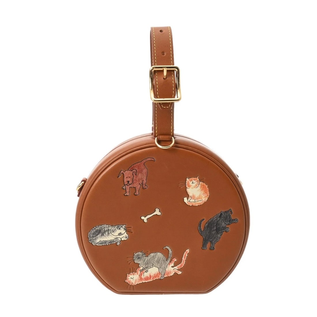 LOUIS VUITTON PETIT BOWAT CHAPO BROWN SHOULDER BAG: LOUIS VUITTON Petit Bowat Chapo Brown Shoulder Bag Brand: LOUIS VUITTON Type/Style: Shoulder Bag Material: Catgram Color: Brown Size: H:about 6.3inch (Center) W:about 6.7inch (maximum) D:about 3.0inch