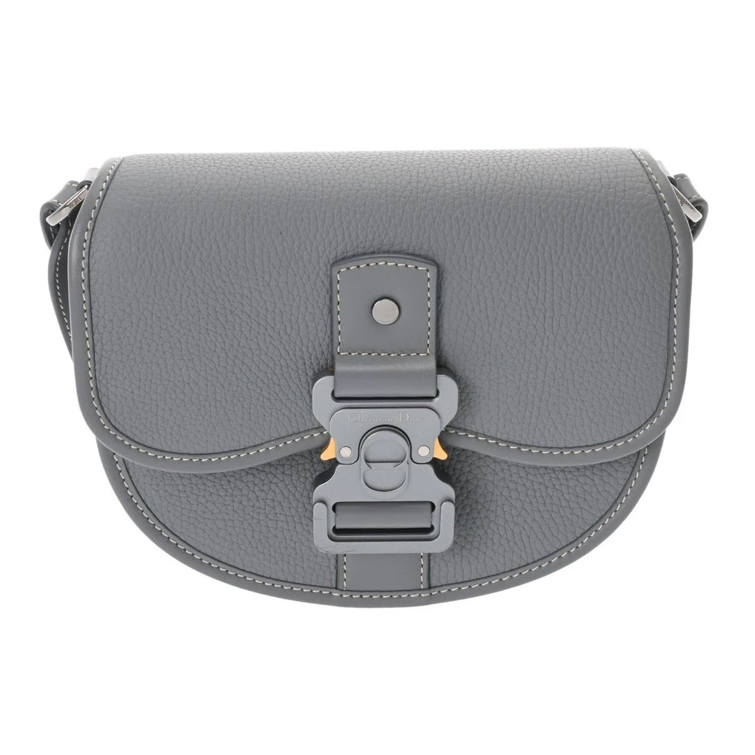 DIOR GALLOP MINI BAG GRAY SHOULDER BAG: Dior GALLOP MINI BAG gray Shoulder Bag Brand: Dior Type/Style: Shoulder Bag Material: Grained calfskin Color: gray Size: H:about 6.5inch (Center) W:about 8.3inch (maximum) D:about 2.0inch Accessor