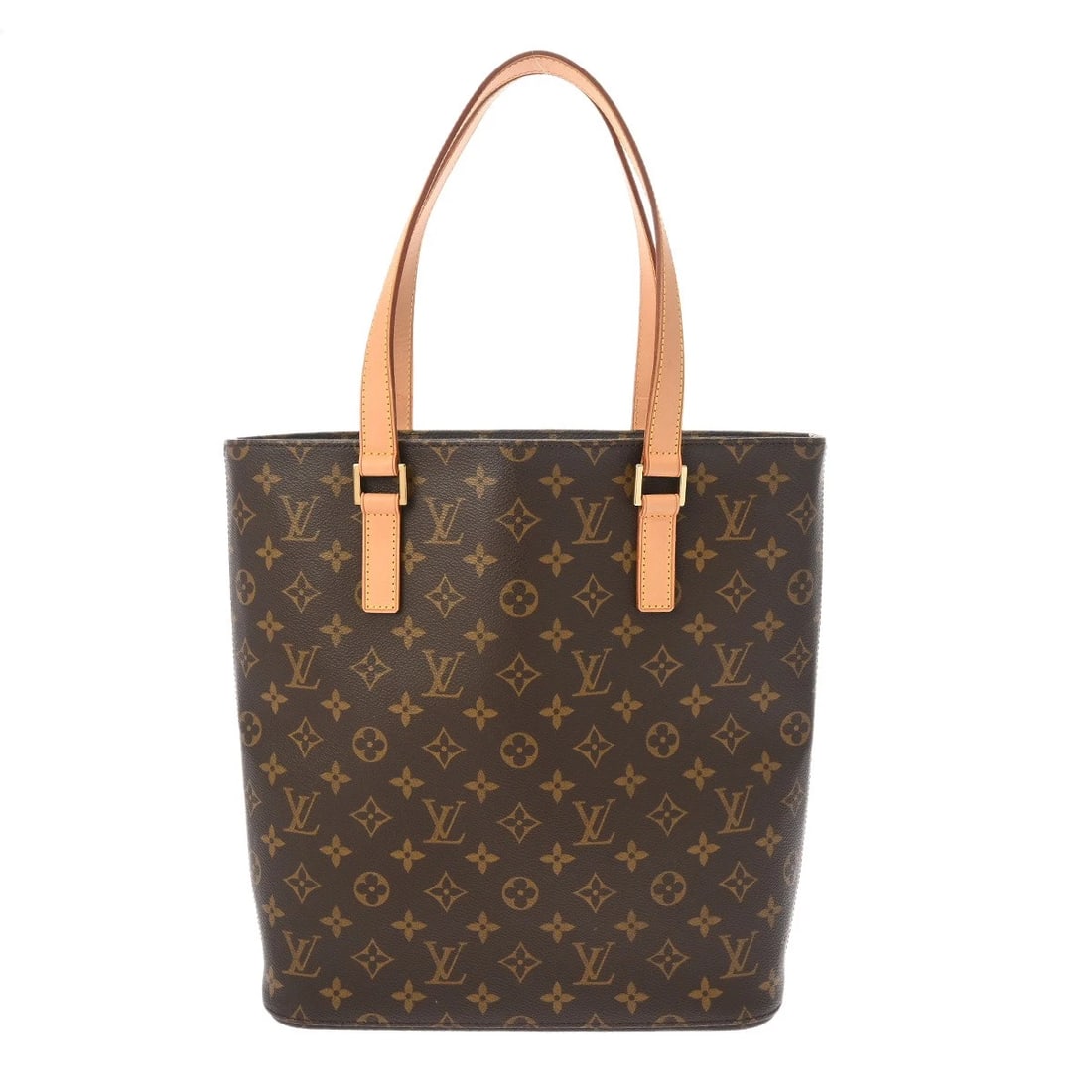LOUIS VUITTON VAVAN GM MONOGRAM CANVAS BROWN TOTE BAG: LOUIS VUITTON Vavan GM Monogram canvas Brown Tote Bag Brand: LOUIS VUITTON Type/Style: Tote Bag Material: Monogram canvas Color: Brown Size: H:about 12.6inch W:about 11.4inch (Bottom) D:about 4.1inch 