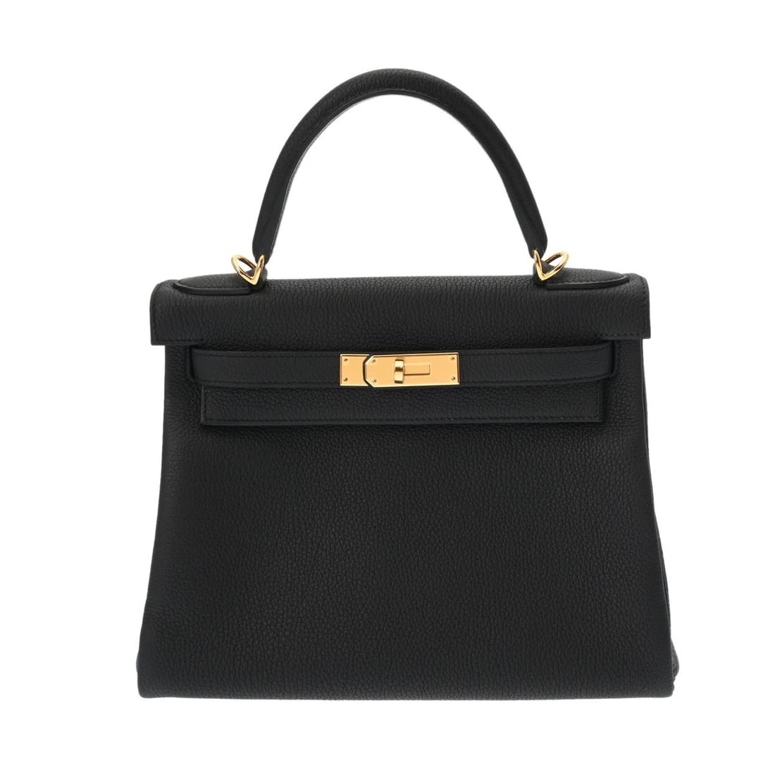 HERMES KELLY 28 INNER STITCH 2WAY TOGO BLACK HANDBAG: HERMES Kelly 28 Inner Stitch 2WAY Togo black Handbag Brand: HERMES Type/Style: Handbag Material: Togo Color: black ? Gold Metal Size: H:about 8.7inch W:about 11.0inch D:about 4.5inch Accessories: