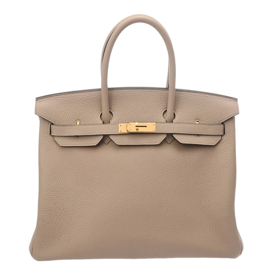 HERMES BIRKIN 35 TOGO TRUTIERLE GRAY HANDBAG: HERMES Birkin 35 Togo Trutierle Gray Handbag Brand: HERMES Type/Style: Handbag Material: Togo Color: Trutierle Gray ? Gold Metal Size: H:about 11.0inch W:about 13.8inch D:about 7.3inch Accessories