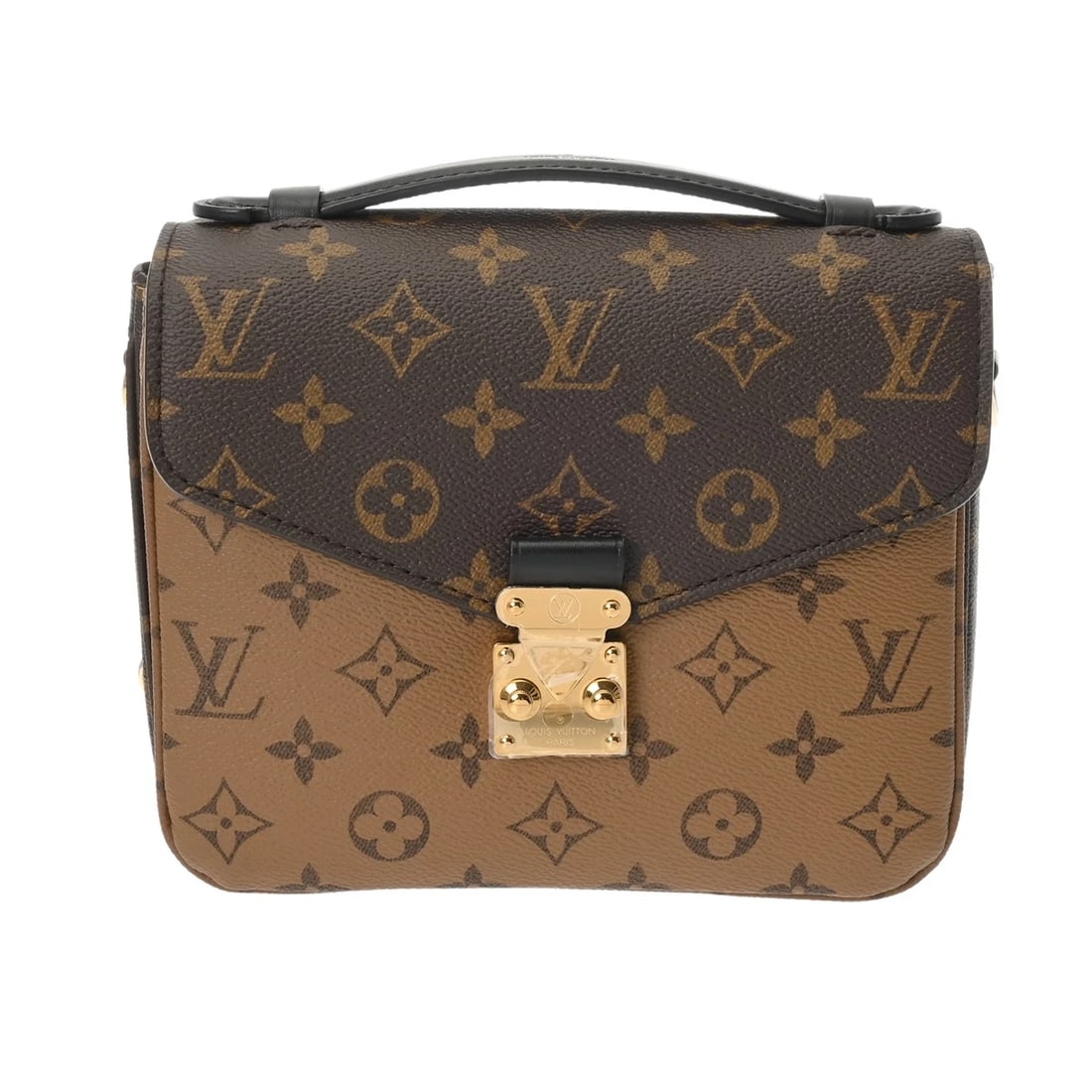 LOUIS VUITTON POCHETTE METIS BACKPACK MONOGRAM: LOUIS VUITTON Pochette Metis Backpack Monogram Brand: LOUIS VUITTON Type/Style: 2WAY bag Material: Monogram canvas Color: Brown Size: H:about 6.7inch W:about 7.9inch D:about 3.0inch Accessories: N
