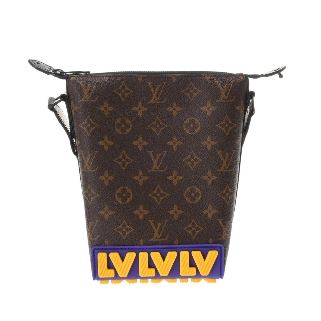 LOUIS VUITTON CRUISER MESSENGER LV RUBBER MONOGRAM CANVAS: LOUIS VUITTON Cruiser Messenger LV Rubber Monogram canvas Brand: LOUIS VUITTON Type/Style: Handbag Material: Monogram canvas Color: Brown Size: H:about 9.6inch W:about 6.1inch D:about 3.3inch