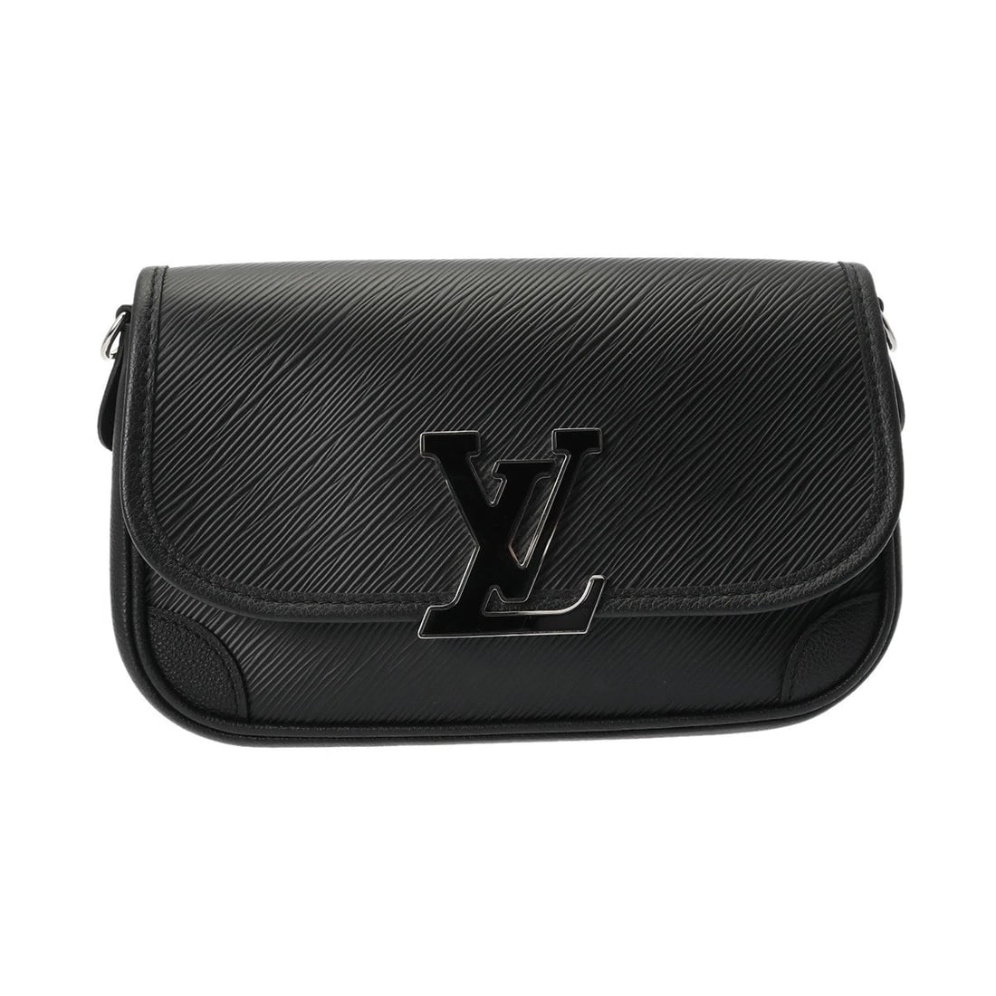 LOUIS VUITTON EPI LEATHER NOIR SHOULDER BAG: LOUIS VUITTON Epi Leather Noir Shoulder Bag Brand: LOUIS VUITTON Type/Style: Shoulder Bag Material: Epi Leather Color: Noir Size: H:about 6.1inch W:about 9.6inch (Bottom) D:about 3.5inch Accessories: