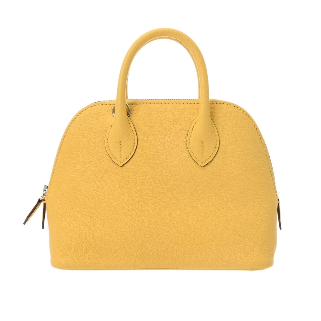 HERMES BORED MINI SHAVE JAUNE MANGO HANDBAG: HERMES Bored Mini Shave Jaune Mango Handbag Brand: HERMES Type/Style: Handbag Material: Shave Color: Jaune Mango ? SilverMetal Size: H:about 5.5inch W:about 7.1inch D:about 3.0inch Accessories: None