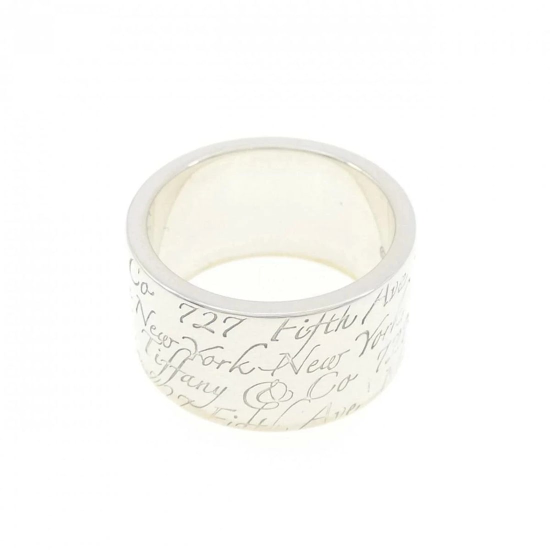 TIFFANY NOTES RING STERLING SILVER - 3