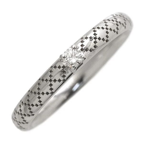 GUCCI DIAMANTISSIMA RING 750WG WHITE GOLD: Gucci Diamantissima Ring 750WG White Gold Brand: Gucci Type/Style: Ring Material: K18WG, Color: WG Size: US 6 Accessories: None Accessories Notice: When purchasing pre-owned goods, please