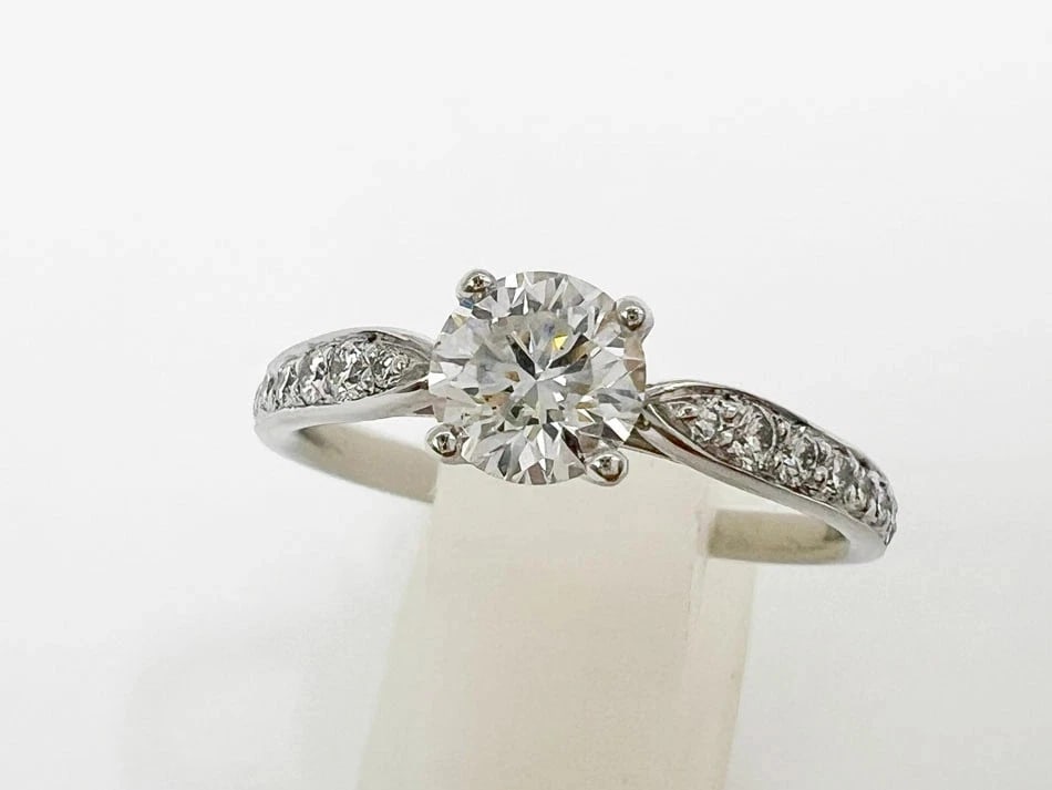 TIFFANY&CO. TIFFANY HARMONY DIAMOND RING: Tiffany&Co. Tiffany Harmony Diamond Ring Brand: Tiffany & Co. Type/Style: Ring Material: PT950, Color: PT Size: US 6 Accessories: None Accessories Notice: When purchasing pre-owned goods, please