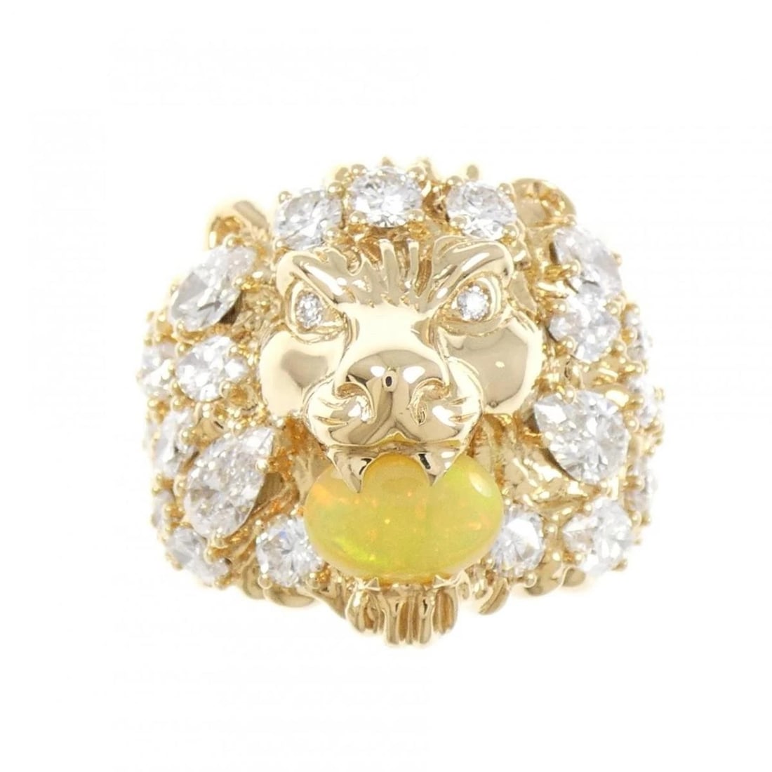 GUCCI OPAL DIAMOND RING - 2