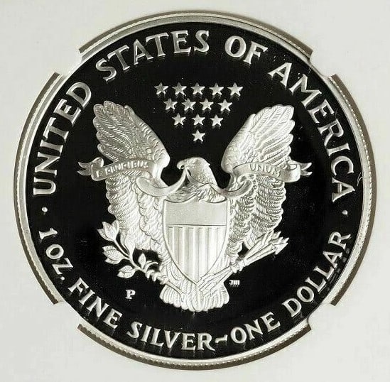 2000-P AMERICAN PROOF SILVER EAGLE - 2