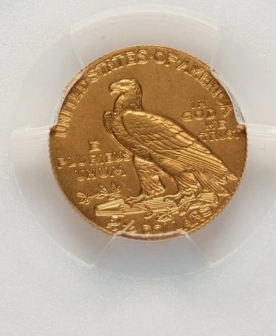 1908 $2.50 PROOF INDIAN QUARTER EAGLE - 2