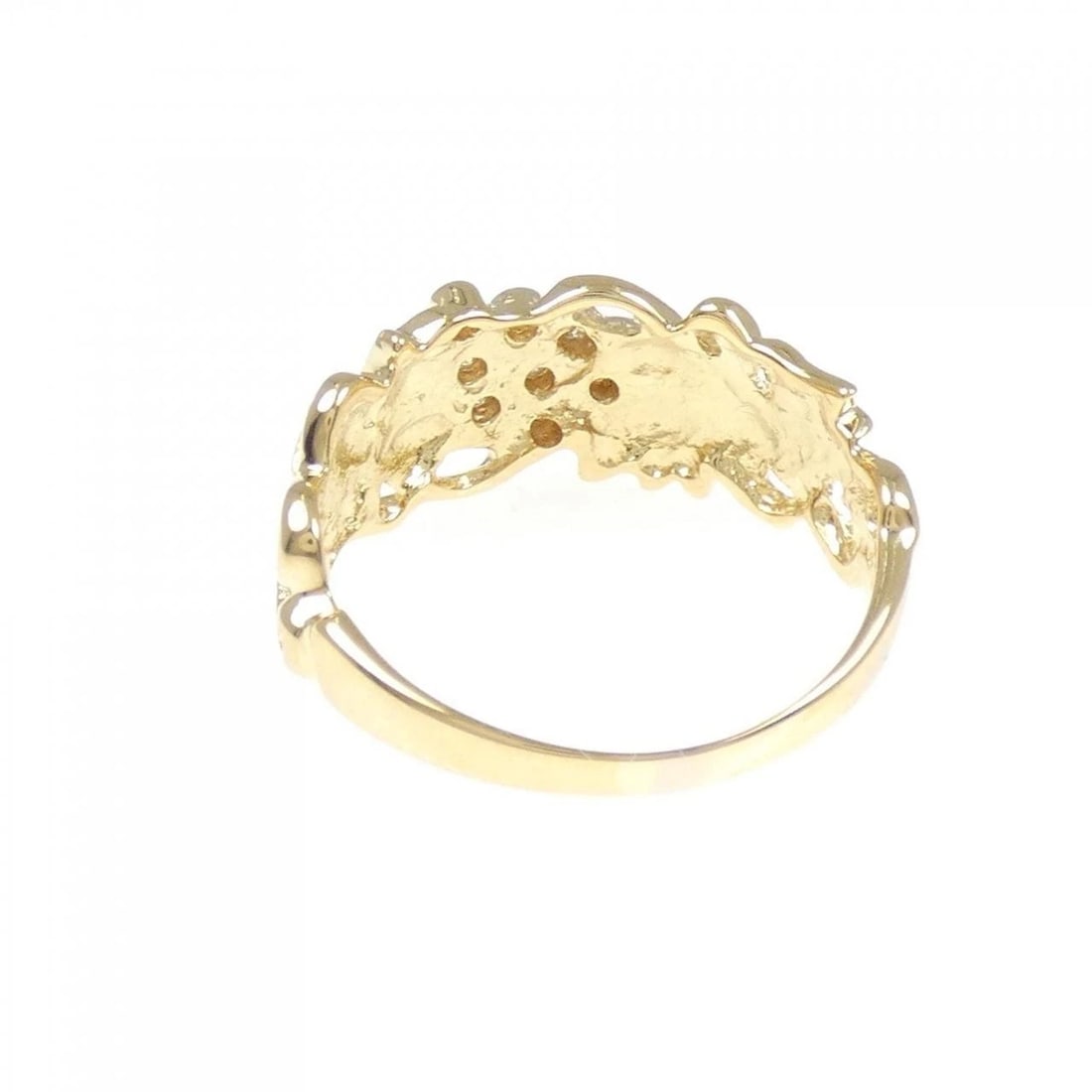 K18YG DIAMOND RING - 3