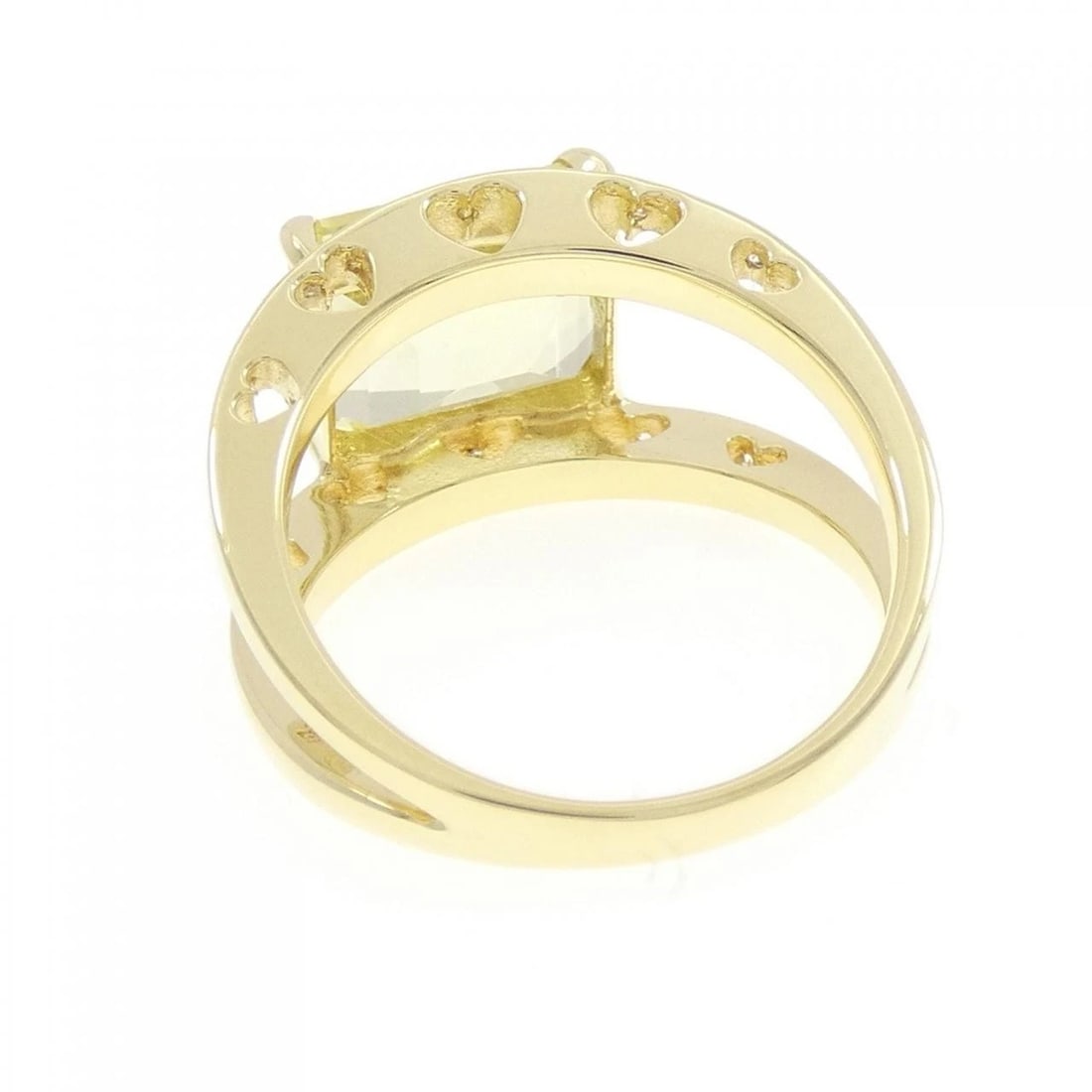 K18YG QUARTZ RING - 3