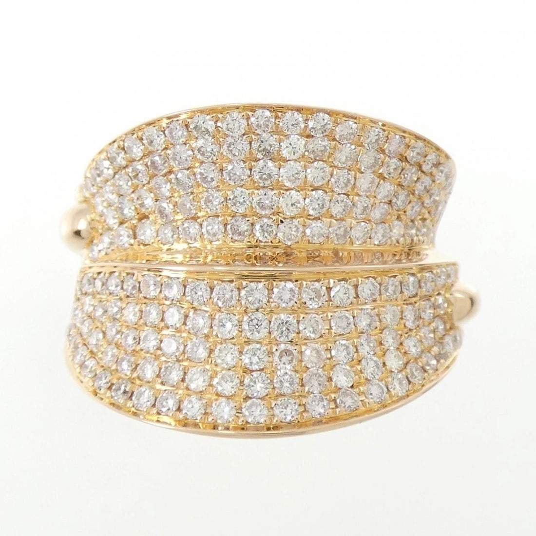 K18PG DIAMOND RING - 2