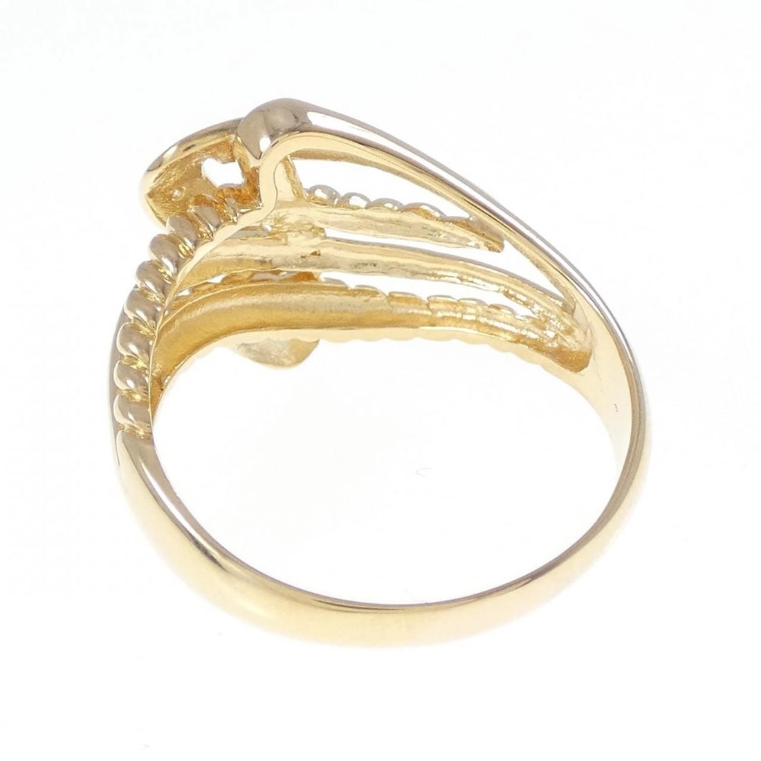 K18YG DIAMOND RING - 3