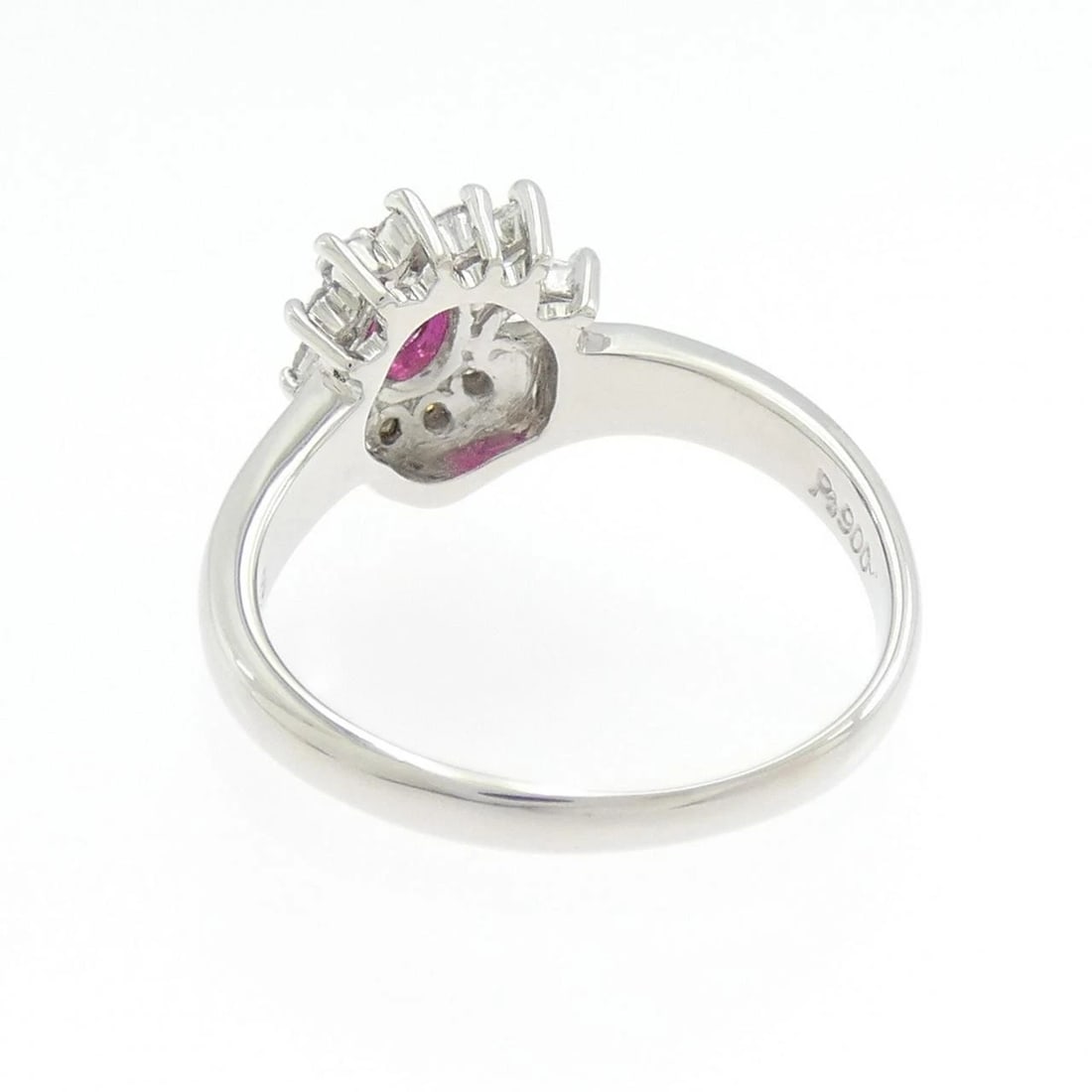 PT900 RUBY RING - 2