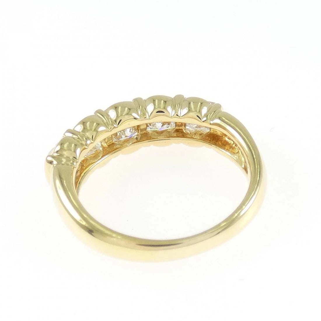 K18YG DIAMOND RING - 3