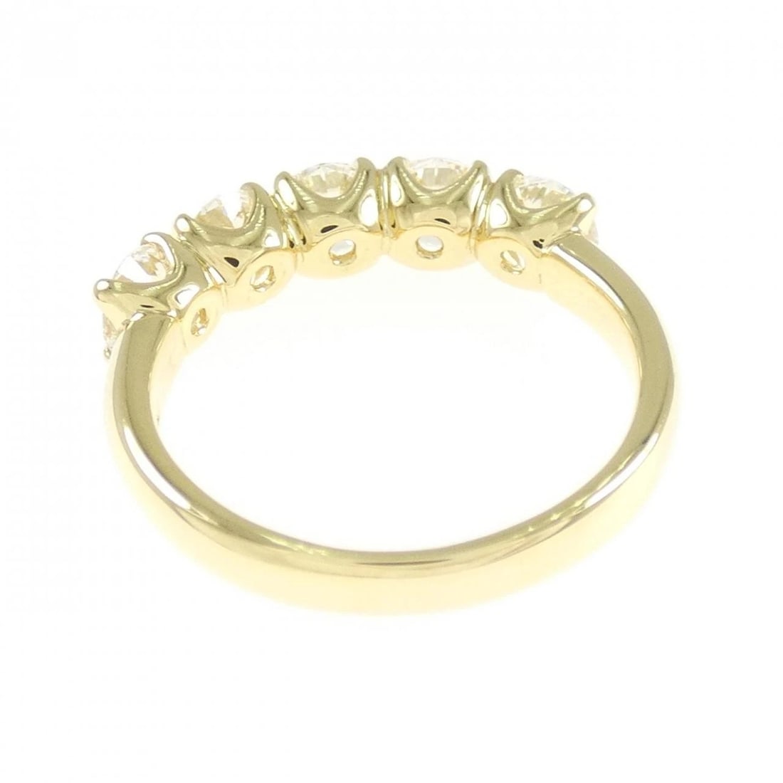 K18YG DIAMOND RING - 3