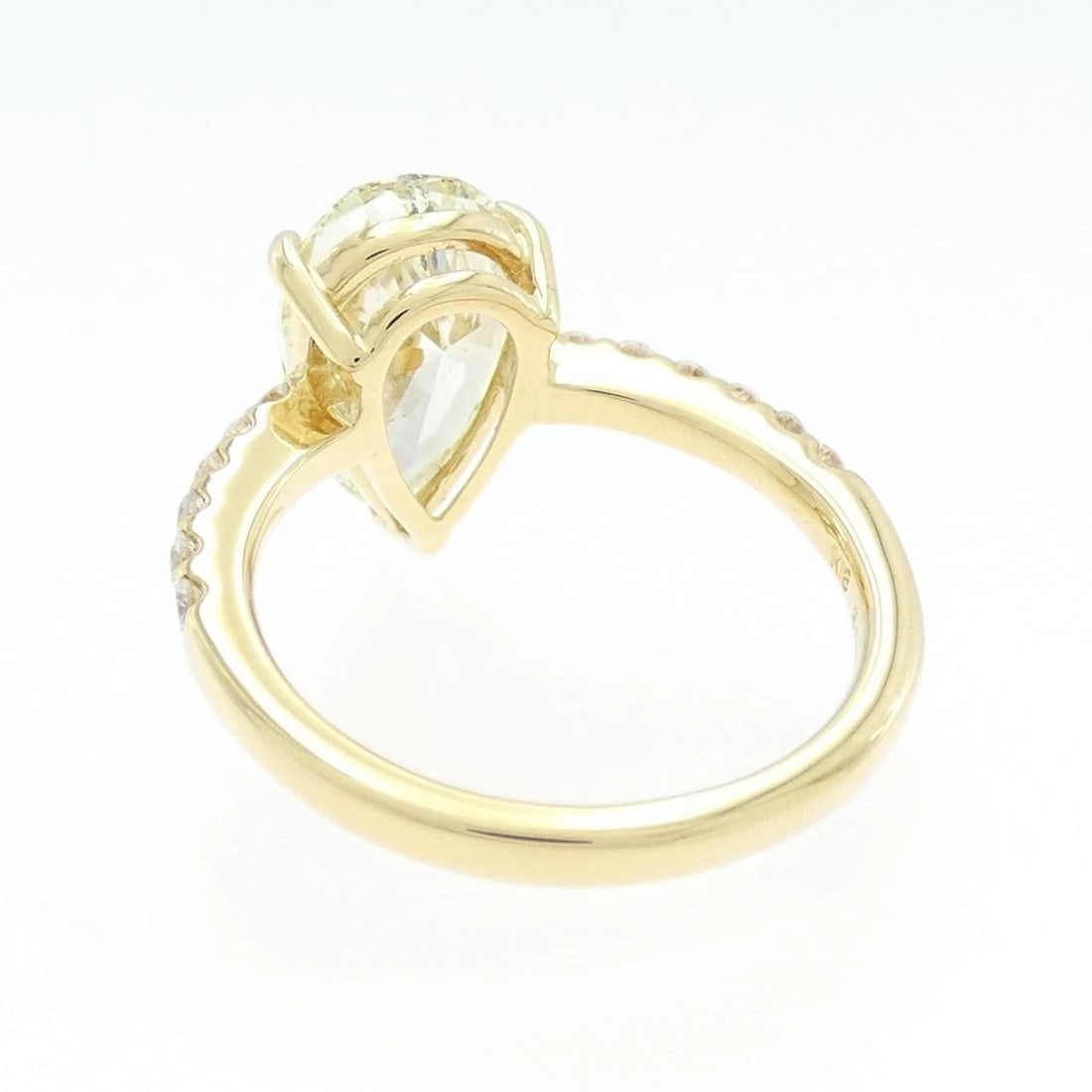 K18YG DIAMOND RING - 3