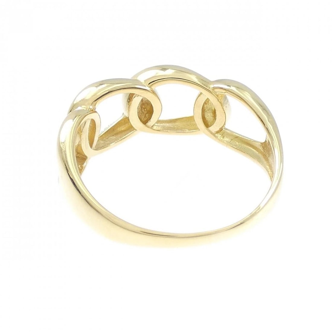 K18YG DIAMOND RING - 3