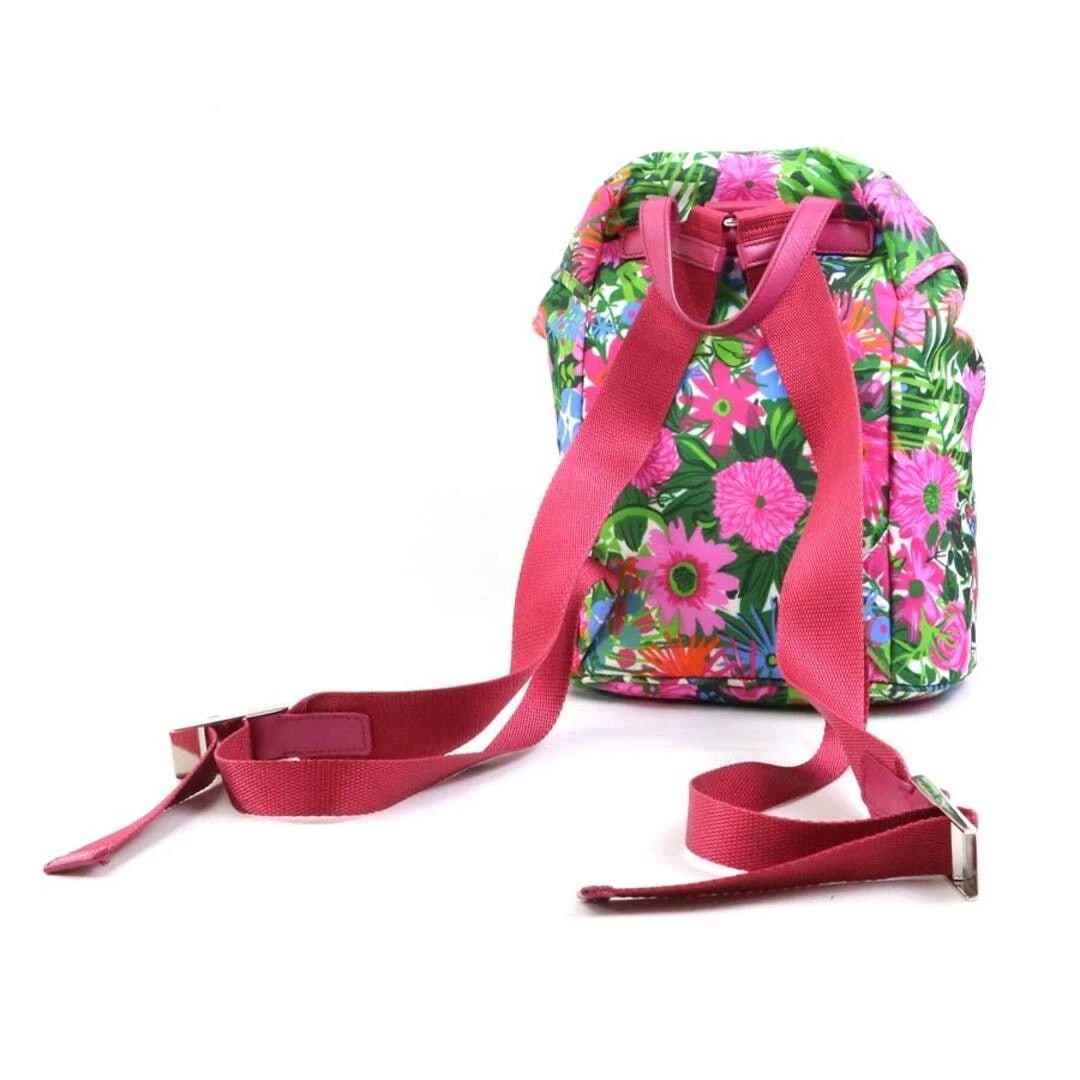 PRADA NYLON BACKPACK MULTICOLOR BAG - 3
