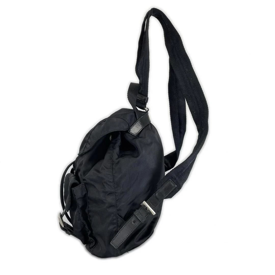 PRADA NYLON MINI BACKPACK BLACK - 2