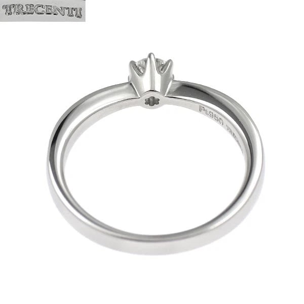 TRECENTE PT950 DIAMOND RING - 2