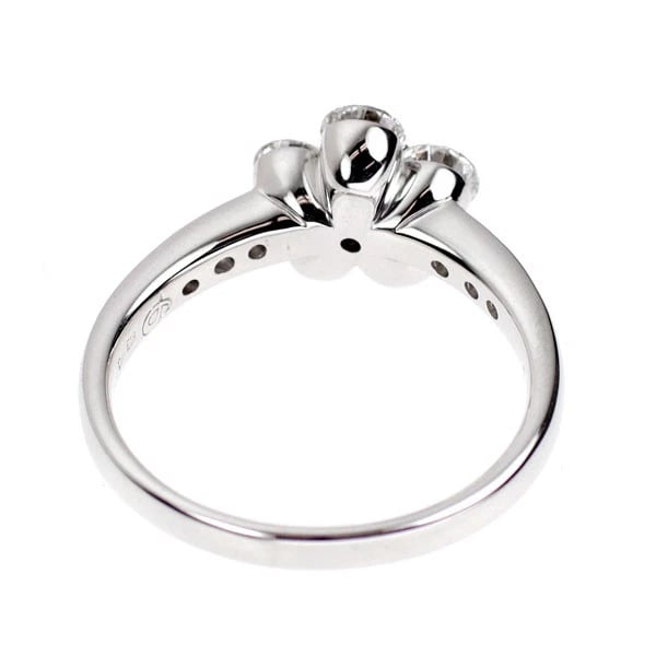 K18WG DIAMOND RING - 3