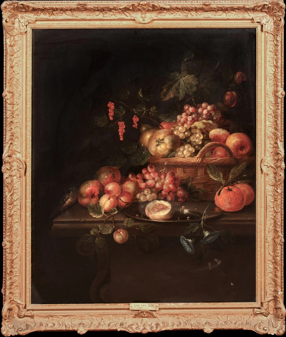 STILL LIFE OF VARIOUS FRUITS OIL PAINTING (1 of 10)
