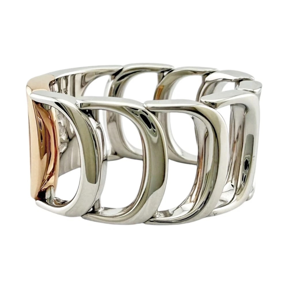 DAMIANI RING K18 WHITE GOLD: Damiani Ring K18 white gold Brand: Damiani Type/Style: Ring Material: K18 white gold Color: Pink gold Size: US 6 Accessories: None Accessories Notice: When purchasing pre-owned goods, plea