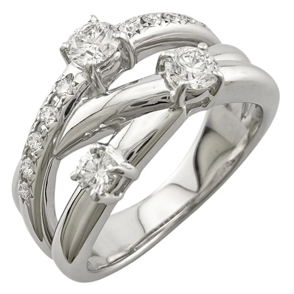 TASAKI RING K18 WHITE GOLD: TASAKI Ring K18 white gold Brand: TASAKI Type/Style: Ring Material: K18 white gold Main Stone Natural Color: Silver Size: US 6 Accessories: None Accessories Notice: When purchasing pre-own