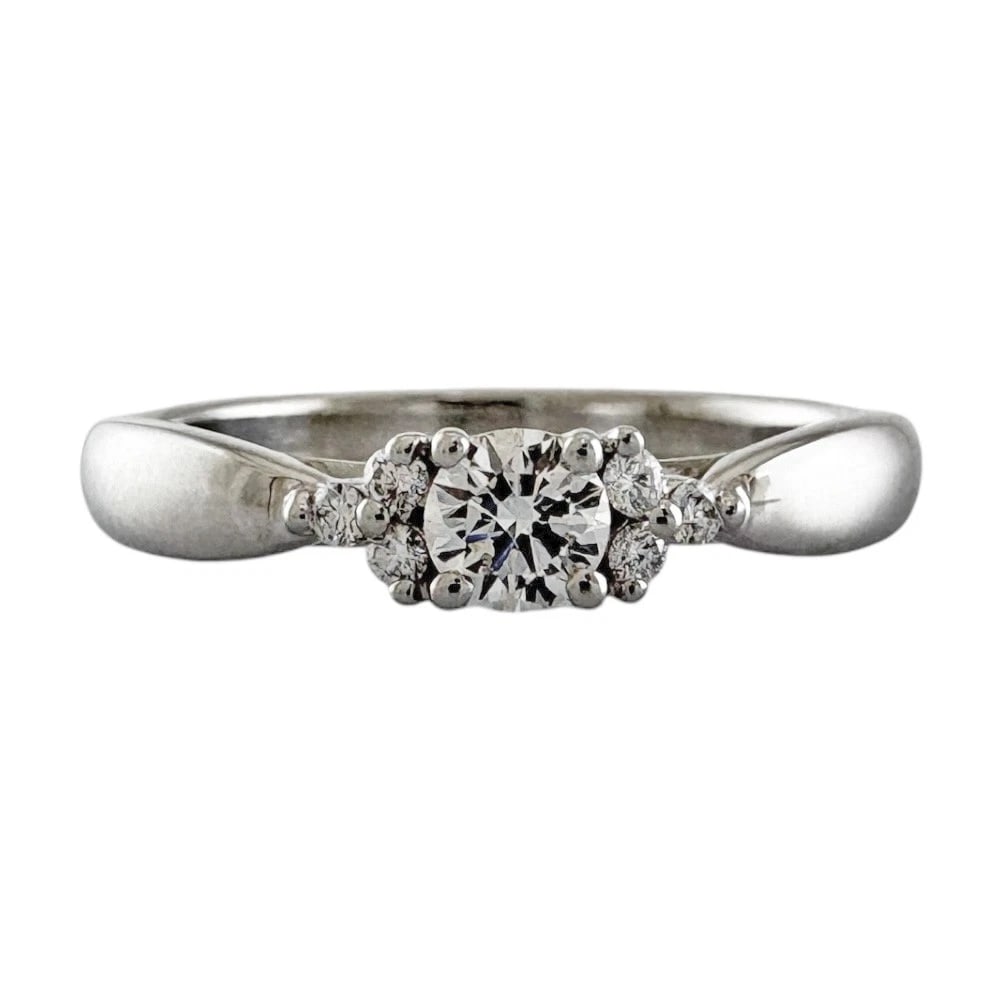 TIFFANY&CO. RING PT950 DIAMOND: TIFFANY&Co. Ring Pt950 diamond Brand: Tiffany&co. Type/Style: Ring Material: Pt950Platinum Main Stone Natural Color: Silver Size: US 5 Accessories: None Accessories Notice: When purchasing