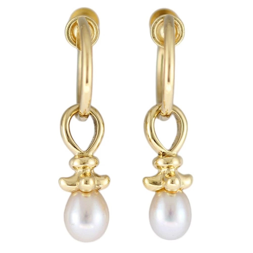 TASAKI EARRING K18 YELLOW GOLD PEARL 2WAY USED: TASAKI Earring K18 yellow gold Pearl 2WAY used Brand: TASAKI Type/Style: Earring Material: K18 yellow gold Color: gold Size: CM) 30.5mm x 7.0mm(*mm) Screw-type earring. Accessories: None Accessories