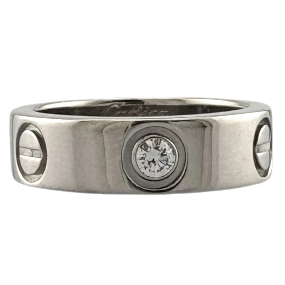 CARTIER RING PT950PLATINUM DIAMOND USED (1 of 3)
