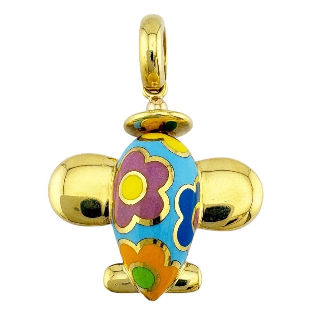 PONTE VECCHIO PENDANT TOP K18 YELLOW GOLD: Ponte Vecchio Pendant top K18 yellow gold Brand: Ponte Vecchio Type/Style: Pendant top Material: K18 yellow gold Color: gold Size: (CM) Top:W27.5mm x H38.5mm Clasp:W7.5mm x H7.0mm Accessories: Non