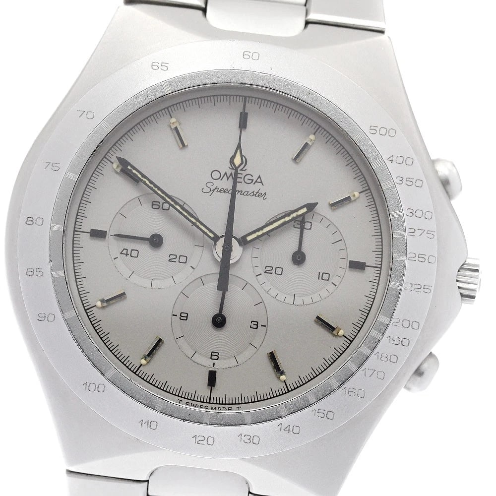 OMEGA SPEEDMASTER GERMAN LIMITED MODEL HAND WINDING WATCH: OMEGA Speedmaster German Limited Model Hand Winding Watch Brand: OMEGA Type/Style: Wristwatch Material: Band Material Stainless Steel, Case Material Stainless Steel Color: Band Color Silver, Case Colo