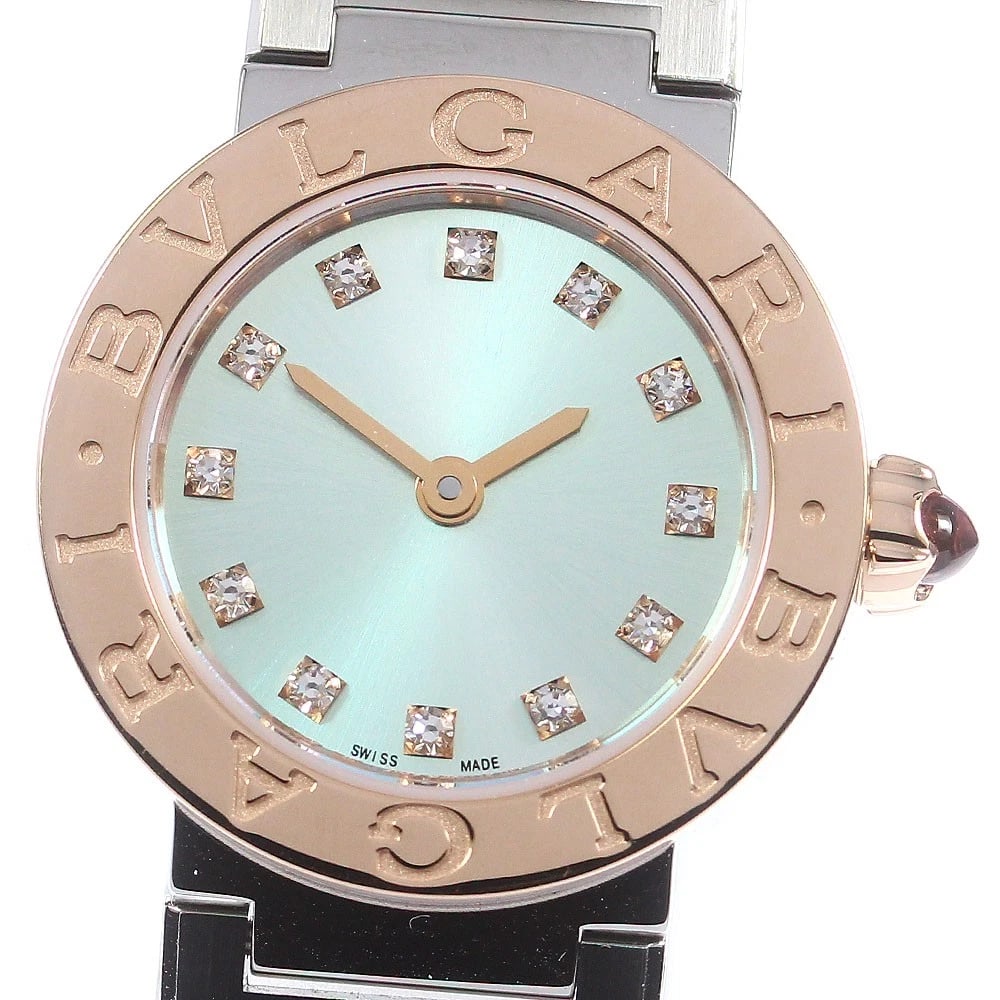 BVLGARI BLACK PINK LISA LIMITED DIAMOND QUARTZ WATCH: BVLGARI BLACK PINK LISA Limited Diamond Quartz Watch Brand: BVLGARI Type/Style: Wristwatch Material: Band Material Stainless Steel, Case Material Stainless Steel/PG Color: Band Color Silver, Case