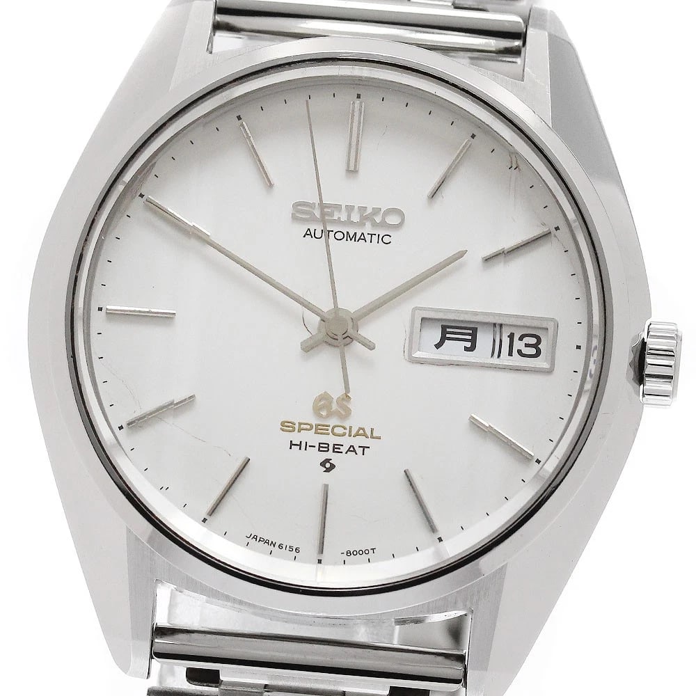 SEIKO GRAND SEIKO SPECIAL CUT GLASS AUTOMATIC WATCH: SEIKO Grand Seiko Special Cut Glass Automatic Watch Brand: SEIKO Type/Style: Wristwatch Material: Band Material Stainless Steel, Case Material Stainless Steel Color: Band Color Silver, Case Color Silv