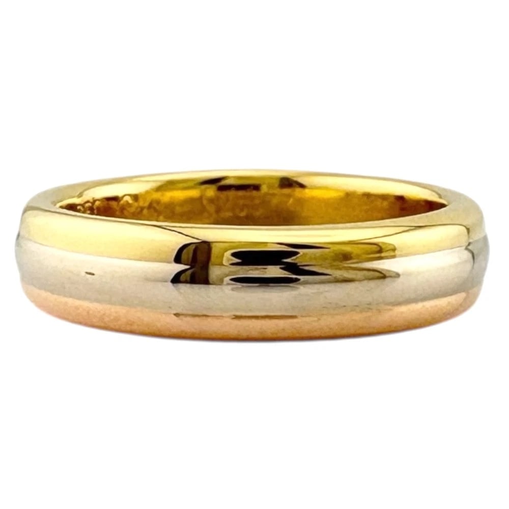 CARTIER RING K18 YELLOW GOLD K18 WHITE GOLD USED (1 of 2)